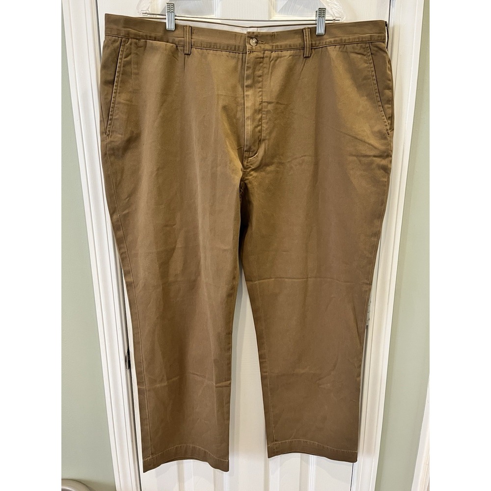 Polo Ralph Lauren Cotton Twill Chino Pants Mens 46x30 RL Khaki Classic Fit